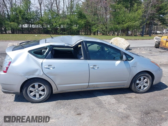 2007 Toyota Prius with VIN JTDKB20U777568765, listed as a IAAI auction lot 42029890 with 62,475 mi miles. Bid and sale history available at carsss.com. Image 12.