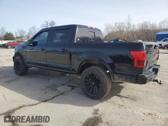 2019 Ford F-150 XL with VIN 1FTEW1E49KKE05612, listed as a Copart auction lot 47360315 with 121,748 mi miles and Salvage Title. Bid and sale history available at carsss.com. Image 2.