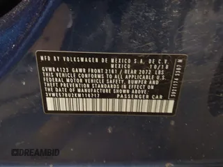 2019 Volkswagen Jetta SEL z VIN 3VWE57BU2KM116717, wystawiony jako IAAI lot #41951428 z przebiegiem 85 791 mil mil oraz . Historia ofert i sprzedaży dostępna na DreamBid. Obrazek 9.