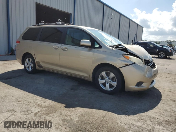 2011 Toyota Sienna LE AAS with VIN 5TDKK3DC1BS121693, listed as a Copart auction lot 63789425 with 171,091 mi miles and Salvage title. Bid and sale history available at DreamBid. Image 4.
