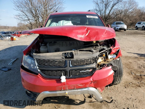 2018 Dodge Journey Crossroad with VIN 3C4PDDGG3JT387161, listed as a Copart auction lot 44613065 with Not Provided miles and Salvage Title. Bid and sale history available at DreamBid. Image 5.