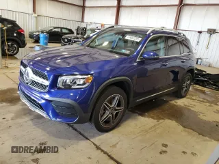 2021 Mercedes-Benz GLB 250 z VIN W1N4M4HB2MW114323, wystawiony jako Copart lot #53062285 z przebiegiem Nie podano mil oraz Szkoda całkowita • Salvage title. Historia ofert i sprzedaży dostępna na DreamBid. Obrazek 1.