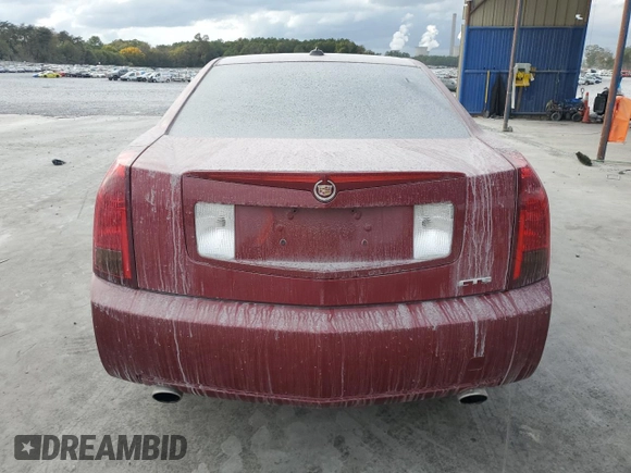 2004 Cadillac CTS with VIN 1G6DM577440134007, listed as a Copart auction lot 78406354 with 154,409 mi miles and Clean Title. Bid and sale history available at carsss.com. Image 6.