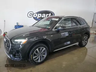 2024 Audi Q5 S line Premium Plus with VIN WA1EAAFY1R2083035, listed as a Copart auction lot 62885955 with 37,385 mi miles and Clean title. Bid and sale history available at DreamBid. Image 1.