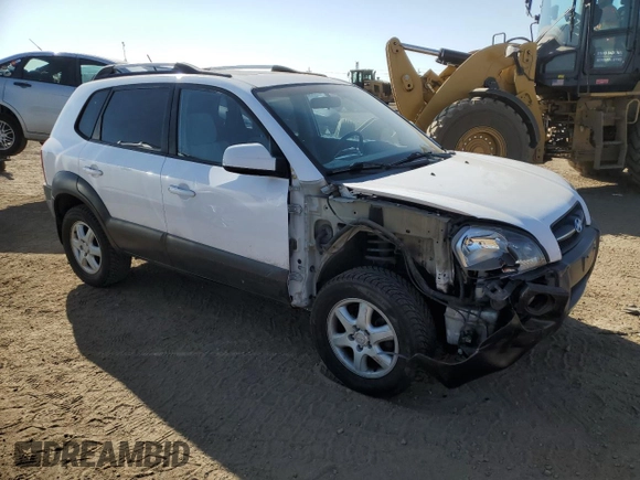 2005 Hyundai Tucson GLS with VIN KM8JN72D75U169698, listed as a Copart auction lot 71572094 with 149,706 mi miles and Salvage Title. Bid and sale history available at carsss.com. Image 4.