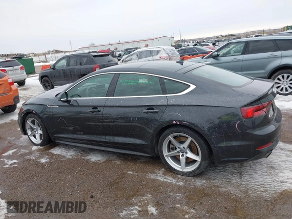 2019 Audi A5 Sportback Prestige with VIN WAUFNCF50KA010327, listed as a IAAI auction lot 41738148 with 68,038 mi miles. Bid and sale history available at carsss.com. Image 14.