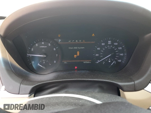 2018 Genesis G80 3.8L with VIN KMHGN4JEXJU245900, listed as a Copart auction lot 60552515 with 107,502 mi miles and Salvage title. Bid and sale history available at DreamBid. Image 9.