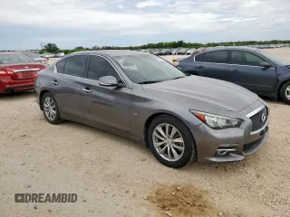 2017 Infiniti Q50 Premium with VIN JN1EV7AR2HM836977, listed as a Copart auction lot 66161865 with Not provided miles and Clean title. Bid and sale history available at DreamBid. Image 4.