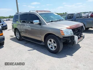 2007 Nissan Armada SE z VIN 5N1BA08A47N721367, wystawiony jako IAAI lot #42116965 z przebiegiem 187 190 mil mil oraz . Historia ofert i sprzedaży dostępna na DreamBid. Obrazek 1.