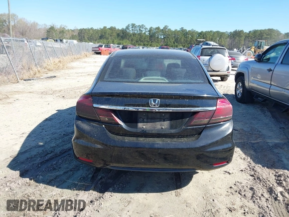 2015 Honda Civic Sedan LX with VIN 19XFB2F55FE051240, listed as a IAAI auction lot 41889918 with 217,589 mi miles. Bid and sale history available at carsss.com. Image 15.