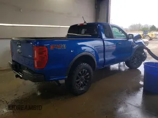 2019 Ford Ranger XL with VIN 1FTER1FH5KLA14878, listed as a Copart auction lot 80678974 with 74,169 mi miles and Salvage Title. Bid and sale history available at DreamBid. Image 3.