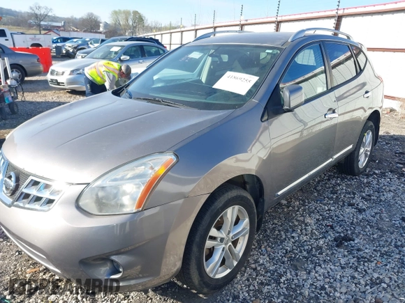 2012 Nissan Rogue SL with VIN JN8AS5MT8CW604109, listed as a IAAI auction lot 41869255 with 125,282 mi miles and . Bid and sale history available at DreamBid. Image 6.