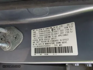 2007 Honda CR-V LX with VIN JHLRE48397C098021, listed as a IAAI auction lot 41864761 with 213,482 mi miles. Bid and sale history available at carsss.com. Image 9.