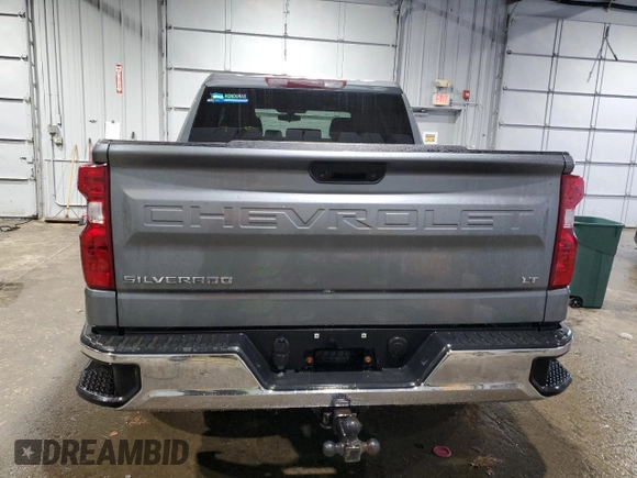 2019 Chevrolet Silverado 1500 LT with VIN 1GCPYDEK1KZ272127, listed as a Copart auction lot 46158415 with 107,311 mi miles and Salvage Title. Bid and sale history available at DreamBid. Image 6.