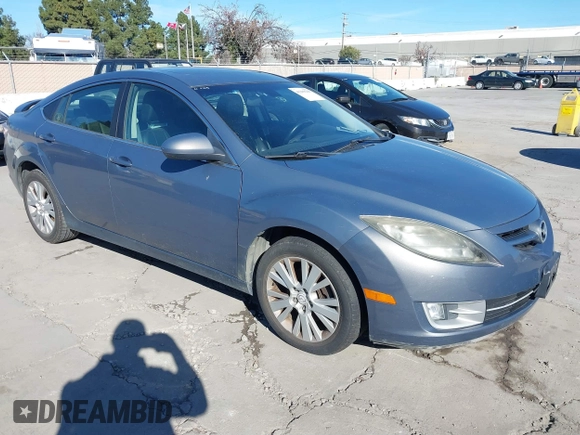 2009 Mazda 6 i Touring with VIN 1YVHP82A395M28478, listed as a IAAI auction lot 41299225 with 235,441 mi miles and . Bid and sale history available at carsss.com. Image 1.