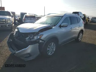 2018 Nissan Rogue S with VIN KNMAT2MT6JP534897, listed as a Copart auction lot 44420145 with 72,368 mi miles and Salvage Title. Bid and sale history available at carsss.com. Image 1.