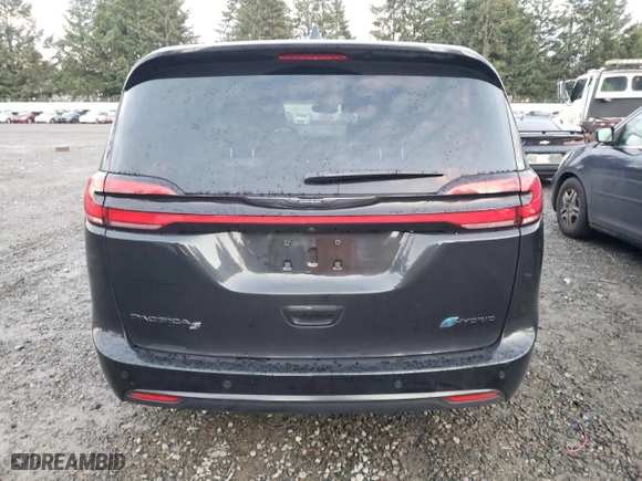 2023 Chrysler Pacifica Hybrid Limited with VIN 2C4RC1S77PR618866, listed as a Copart auction lot 84707794 with 11,803 mi miles and Salvage Title. Bid and sale history available at carsss.com. Image 6.