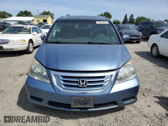 2008 Honda Odyssey EX-L z VIN 5FNRL38738B037025, wystawiony jako Copart lot #53354455 z przebiegiem 161 291 mil mil oraz Szkoda całkowita • Salvage title. Historia ofert i sprzedaży dostępna na DreamBid. Obrazek 5.
