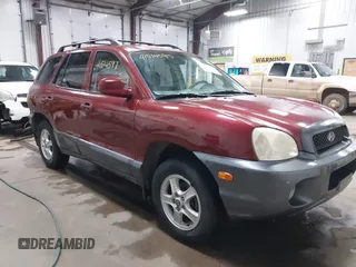 2003 Hyundai Santa Fe GLS with VIN KM8SC73D63U368408, listed as a IAAI auction lot 41514597 with 137,895 mi miles. Bid and sale history available at carsss.com. Image 1.