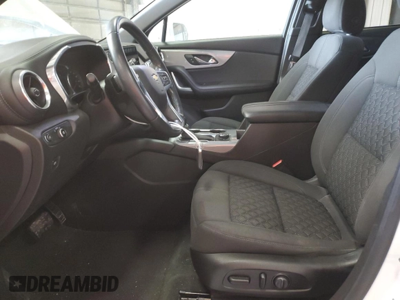 2020 Chevrolet Blazer LT with VIN 3GNKBCRS3LS715903, listed as a Copart auction lot 51078185 with 56,119 mi miles and Salvage title. Bid and sale history available at DreamBid. Image 7.