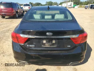 2015 Kia K900 Luxury with VIN KNALW4D46F6017582, listed as a Copart auction lot 75521404 with 165,826 mi miles and Clean Title. Bid and sale history available at carsss.com. Image 6.