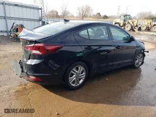 2019 Hyundai Elantra Preferred with VIN KMHD84LF3KU781993, listed as a Copart auction lot 46260865 with 41,084 mi miles and Salvage Title. Bid and sale history available at carsss.com. Image 3.