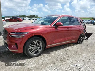2022 Genesis GV70 2.5T with VIN KMUMADTB5NU068763, listed as a Copart auction lot 51658085 with 29,091 mi miles and Non Repairable. Bid and sale history available at DreamBid. Image 1.