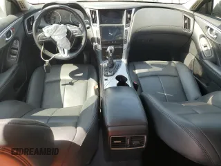 2020 Infiniti Q50 Luxe z VIN JN1EV7AP2LM203614, wystawiony jako Copart lot #57346785 z przebiegiem 62 659 mil mil oraz Nie do naprawy • Non repairable. Historia ofert i sprzedaży dostępna na DreamBid. Obrazek 8.