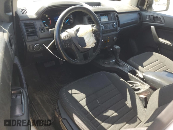2021 Ford Ranger XL with VIN 1FTER1FHXMLD03953, listed as a Copart auction lot 54897235 with 92,862 mi miles and Salvage title. Bid and sale history available at DreamBid. Image 8.