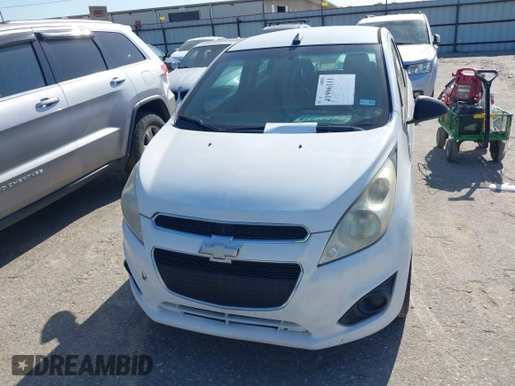 2014 Chevrolet Spark LT with VIN KL8CD6S99EC536525, listed as a IAAI auction lot 41996111 with 81,388 mi miles. Bid and sale history available at carsss.com. Image 6.