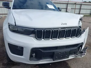 2021 Jeep Grand Cherokee L Overland with VIN 1C4RJKDG6M8210181, listed as a IAAI auction lot 40858736 with 55,446 mi miles. Bid and sale history available at carsss.com. Image 6.