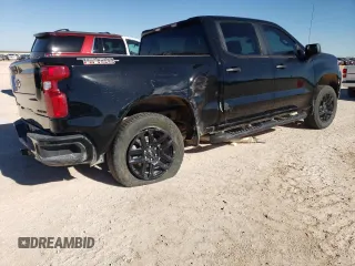 2024 Chevrolet Silverado 1500 Custom Trail Boss with VIN 3GCUDCED4RG375840, listed as a Copart auction lot 80574764 with 9,068 mi miles and Salvage Title. Bid and sale history available at carsss.com. Image 3.
