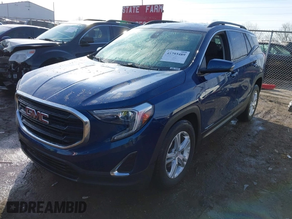 2020 GMC Terrain SLE with VIN 3GKALMEV2LL332234, listed as a IAAI auction lot 41793489 with 65,921 mi miles. Bid and sale history available at carsss.com. Image 17.
