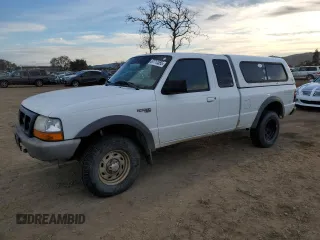 1998 Ford Ranger XL with VIN 1FTZR15U0WPB48017, listed as a Copart auction lot 87712555 with 244,866 mi miles and Clean Title. Bid and sale history available at carsss.com. Image 1.