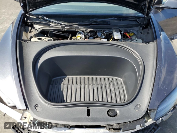 2025 Tesla Model 3 Long Range with VIN 5YJ3E1EA6SF908074, listed as a Copart auction lot 54786175 with 3,998 mi miles and Salvage title. Bid and sale history available at DreamBid. Image 11.