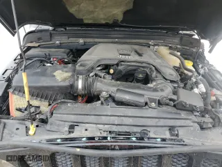 2018 Jeep Wrangler Unlimited Sport with VIN 1C4HJXDG4JW163183, listed as a Copart auction lot 45797205 with 96,979 mi miles and Salvage Title. Bid and sale history available at carsss.com. Image 12.