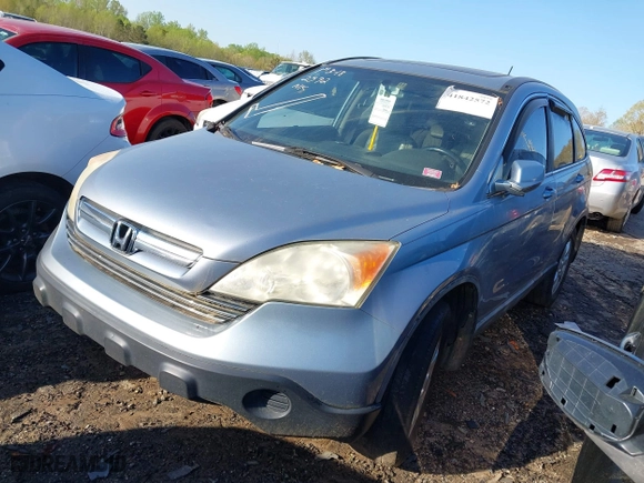 2009 Honda CR-V EX-L with VIN 5J6RE38759L002330, listed as a IAAI auction lot 41842572 with 223,752 mi miles. Bid and sale history available at carsss.com. Image 2.