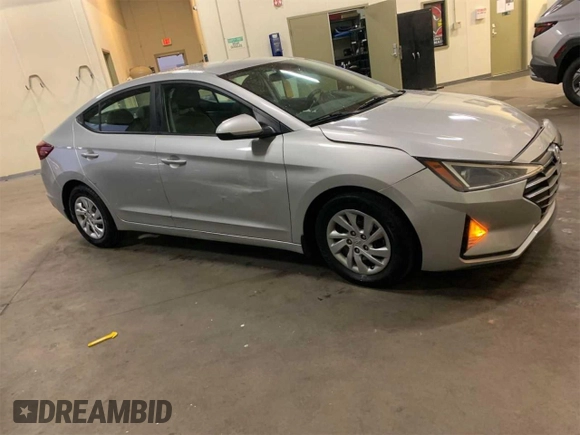 2020 Hyundai Elantra SE with VIN 5NPD74LF7LH512575, listed as a Copart auction lot 87777815 with 51,391 mi miles and Clean Title. Bid and sale history available at carsss.com. Image 1.