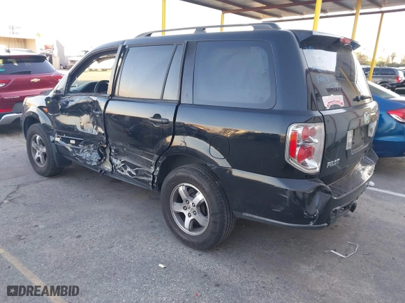 2006 Honda Pilot EX-L with RES with VIN 5FNYF28616B029670, listed as a IAAI auction lot 41425494 with 206,756 mi miles. Bid and sale history available at carsss.com. Image 3.