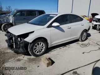 2022 Hyundai Accent SEL with VIN 3KPC24A64NE172256, listed as a Copart auction lot 42422205 with 44,309 mi miles and Salvage Title. Bid and sale history available at carsss.com. Image 1.
