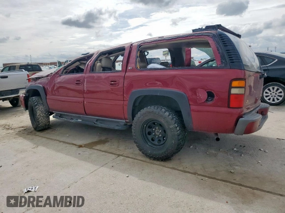 2004 Chevrolet Suburban Z71 with VIN 3GNFK16Z64G127313, listed as a Copart auction lot 50956365 with Not provided miles and Non repairable. Bid and sale history available at DreamBid. Image 2.