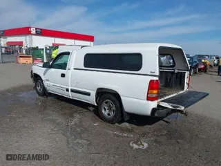 1999 Chevrolet Silverado 1500 with VIN 1GCEC14W2XE158287, listed as a IAAI auction lot 41829042 with NaN miles. Bid and sale history available at carsss.com. Image 3.