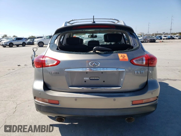 2008 Infiniti EX Journey with VIN JNKAJ09E58M305903, listed as a Copart auction lot 68736064 with Not Provided miles and Salvage Title. Bid and sale history available at DreamBid. Image 6.