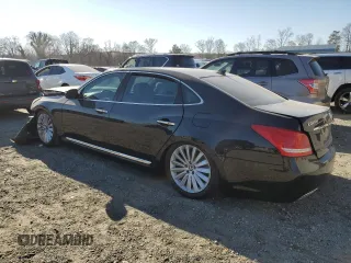 2016 Hyundai Equus Signature with VIN KMHGH4JH3GU104600, listed as a Copart auction lot 46083605 with 83,338 mi miles and Salvage Title. Bid and sale history available at DreamBid. Image 2.