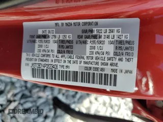 2023 Mazda CX-9 Grand Touring z VIN JM3TCBDY4P0633408, wystawiony jako Copart lot #57242685 z przebiegiem 28 859 mil mil oraz Szkoda całkowita • Salvage title. Historia ofert i sprzedaży dostępna na DreamBid. Obrazek 13.