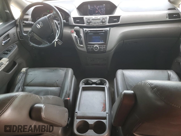 2014 Honda Odyssey Touring z VIN 5FNRL5H9XEB123330, wystawiony jako Copart lot #59023145 z przebiegiem 118 371 mil mil oraz Nie do naprawy • Non repairable. Historia ofert i sprzedaży dostępna na DreamBid. Obrazek 8.