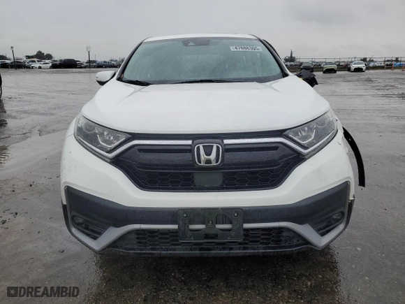 2020 Honda CR-V EX with VIN 5J6RW1H57LA016832, listed as a Copart auction lot 47686305 with 43,196 mi miles and Salvage Title. Bid and sale history available at carsss.com. Image 5.