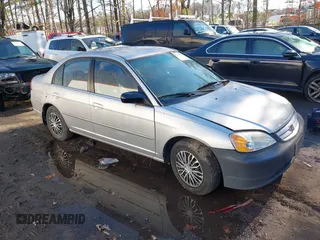 2002 Honda Civic LX with VIN 1HGES16542L034745, listed as a IAAI auction lot 41214825 with 260,792 mi miles and . Bid and sale history available at carsss.com. Image 1.