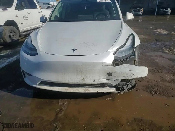 2023 Tesla Model Y Long Range with VIN 7SAYGDEE2PA120789, listed as a Copart auction lot 42927375 with 34,098 mi miles and Salvage Title. Bid and sale history available at carsss.com. Image 11.