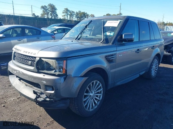 2011 Land Rover Range Rover Sport HSE with VIN SALSF2D41BA273728, listed as a IAAI auction lot 41687944 with 112,984 mi miles. Bid and sale history available at carsss.com. Image 2.